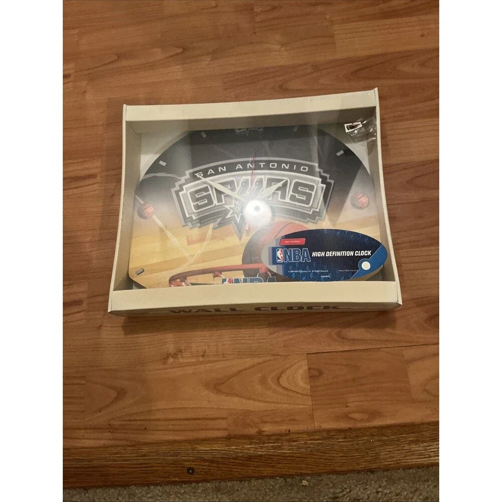 Wincraft NBA High Definition Wall Clock San Antonio Spurs Multi-Color